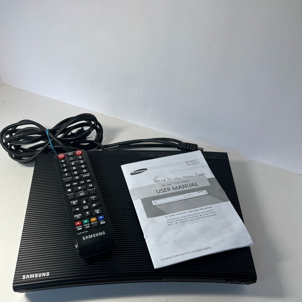 SAMSUNG BLU-RAY DISC PLAYER
